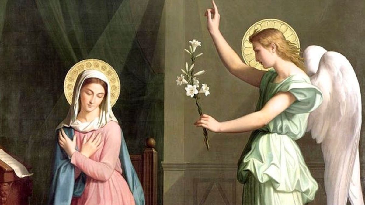 Anunciação do Anjo a Maria — Santo Terço